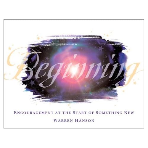 Beginning: Encouragement at the Start of Something New