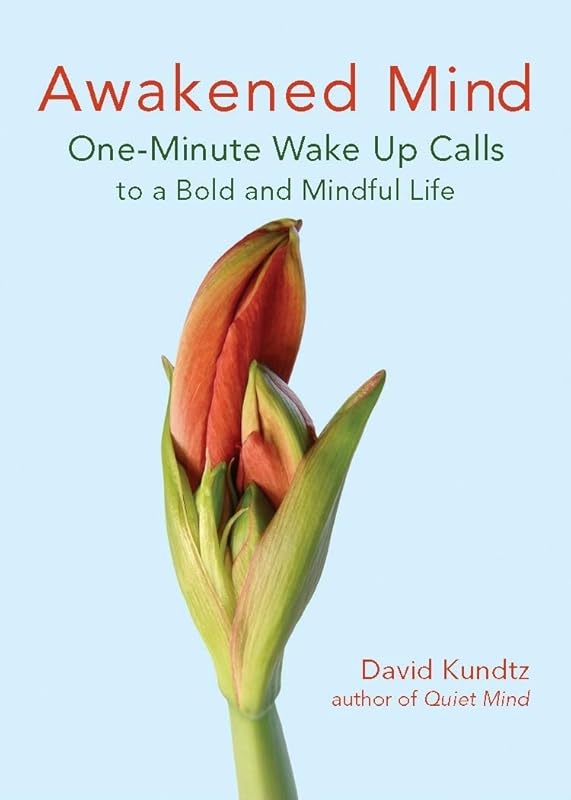 Awakened Mind: One-Minute Wake Up Calls to a Bold and Mindful Life (Mindfulness Book for Fans of The Daily Meditation Book of Healing) by David Kundtz