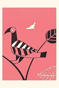 Vintage Journal Bird with Leaf Wing (Pocket Sized - Found Image Press Journals)