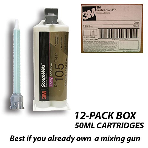 Algopix Similar Product 20 - 3M ScotchWeld DP105 Clear Flexible Heat