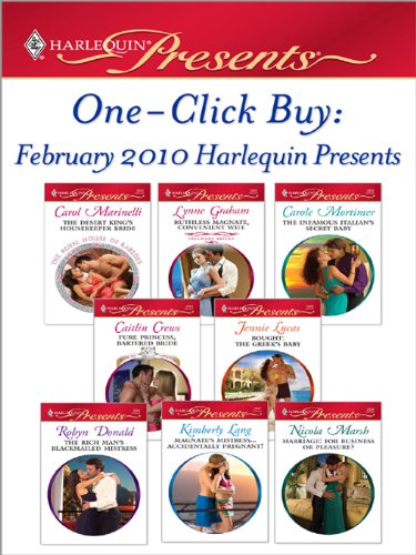 One-Click Buy: February 2010 Harlequin Presents by Melanie Milburne
