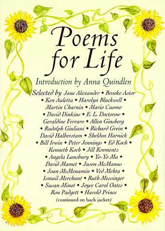 Poems for Life by Anna Quindlen