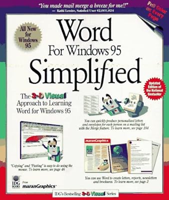 Word for Windows 95 Simplified (Idg's 3-D Visual Series)