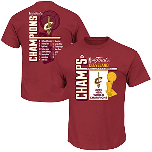 Cleveland Cavaliers Dynamite Debut 2016 NBA Champions Roster T Shirt
