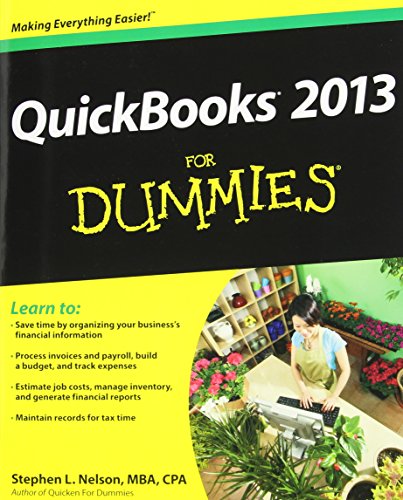 QuickBooks 2013 For Dummies by Stephen L. Nelson