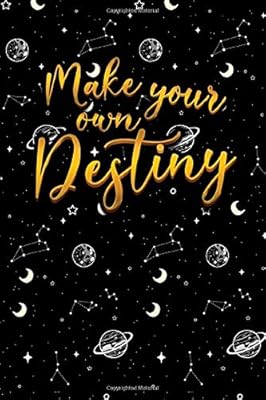 Make Your Own Destiny: Undated Weekly and Daily Productivity Planner Hourly To-do Planner and Journal Productivity Tracker