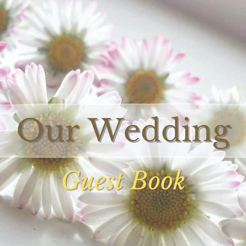 Wedding Guest Book: LIVOR-MAR-EN-109 Wedding and picture memories. To be completed for congratulations, thanks and dedications by your guests by Eleumedia Editions