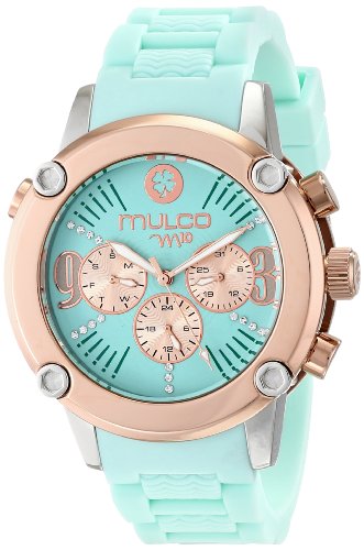 MULCO Women's MW2-28050-099 Analog Display Swiss Quartz Blue Watch