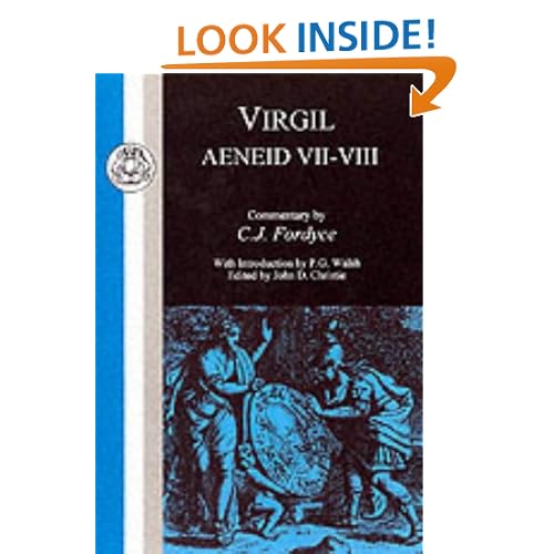 Virgil: Aeneid VII & VIII (Bristol Latin Texts Series) (Bks.7-8)