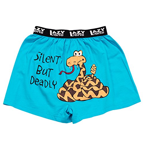 Silent But Deadly- Snake Boxers by Lazy One