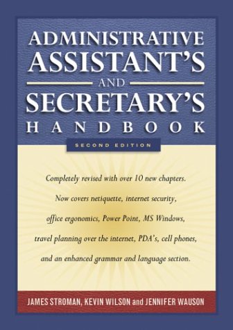 Administrative Assistant's and Secretary's Handbook by James Stroman