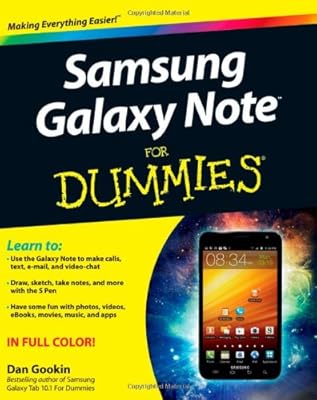 Samsung Galaxy Note For Dummies