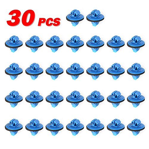 PartsSquare 30pcs Fender Liner Fastener Rivet Push Clips Retainer for Toyota 4Runner FJ Cruiser Highlander RAV4
