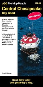 Central Chesapeake Bay by the Map People ADC