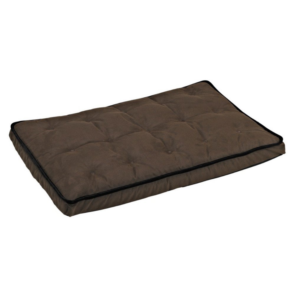 

Luxury Crate Mattress Dog Bed in Pewter Bones (Grey)