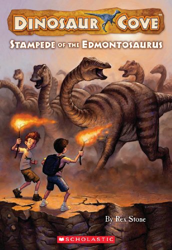 Stampede Of The Edmontosaurus (Turtleback School & Library Binding Edition) (Dinosaur Cove (Numbered Prebound))