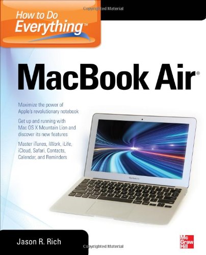 How to Do Everything MacBook Air by Jason Rich