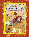 Hexe Lilli Rechen-Puzzle - Plus und Minus bis 100: 2 - Klasse - 4 Lernspiel-Puzzles - Roland Volk