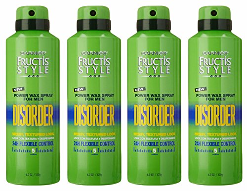 Garnier Fructis Power Wax Spray Disorder-6 Oz (Pack of 4)