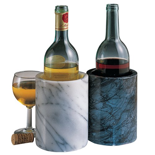 comealong industries tabletop green marble wine cooler, 3-3/4"