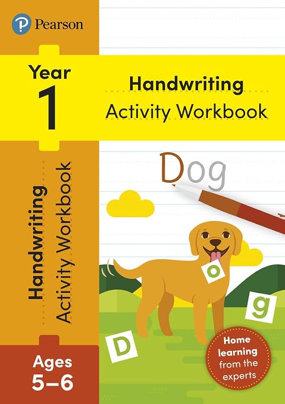 Pearson Learn at Home Handwriting Activity Workbook Year 1 by Sarah Loader