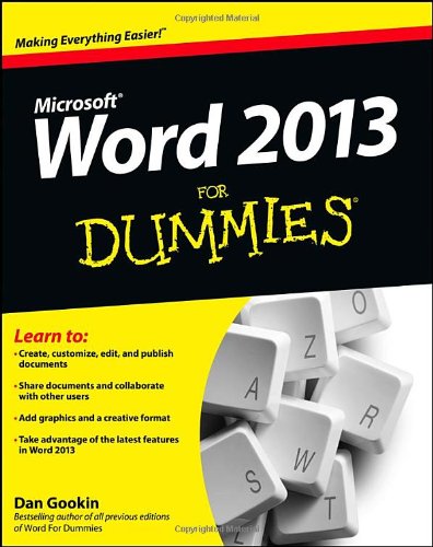 Word 2013 For Dummies by Dan Gookin