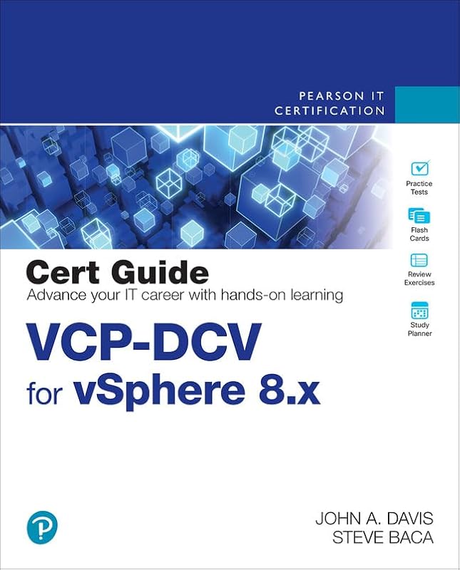 VCP-DCV for vSphere 8.x Cert Guide by John Davis