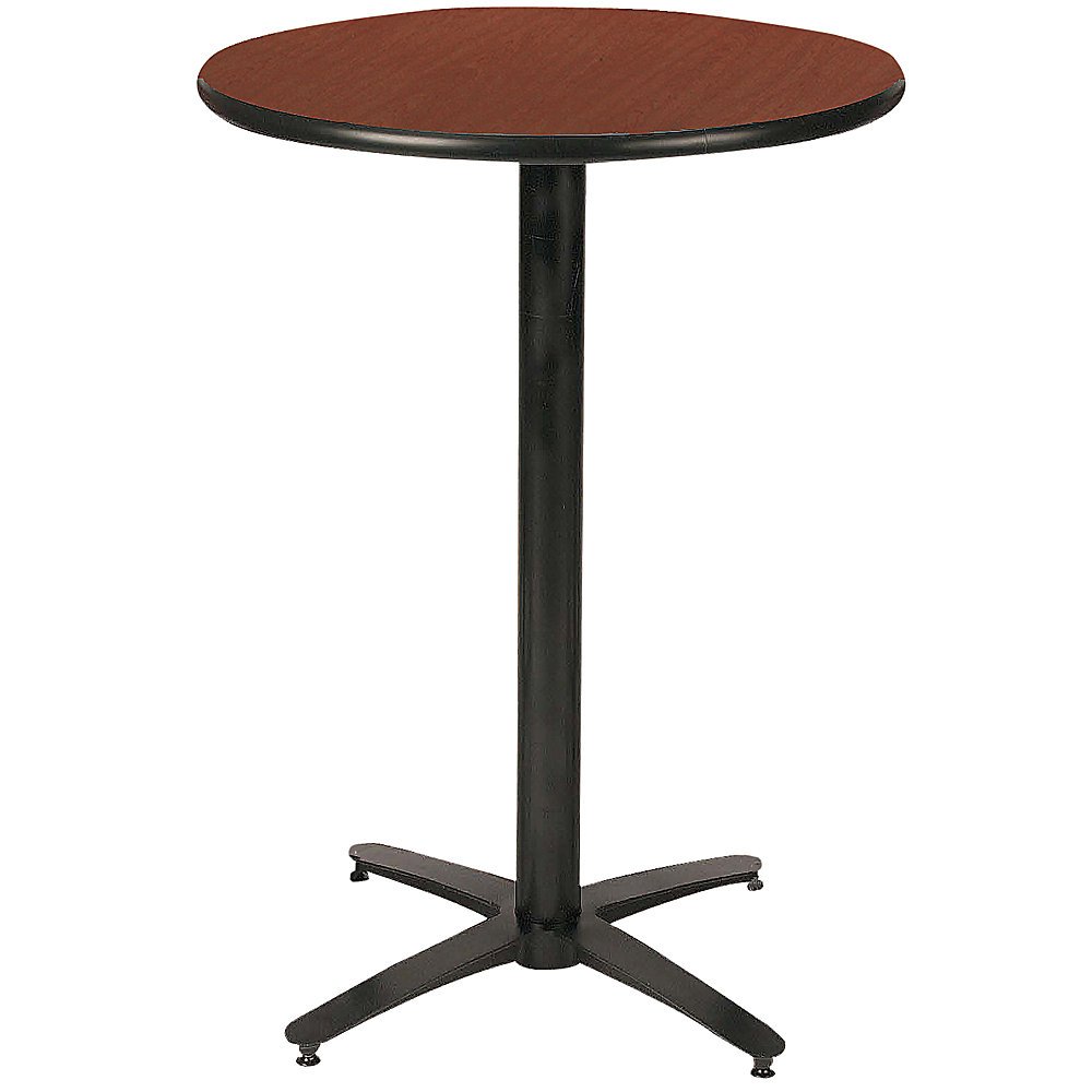

Kfi Bar-Height Cafeteria Table - 42" Diameter - Gray Nebula