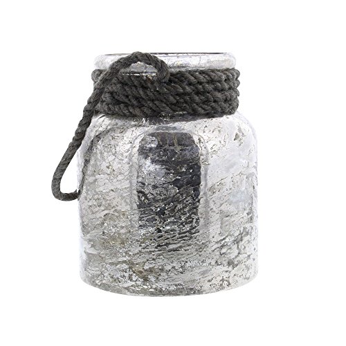 Algopix Similar Product 16 - Benzara Elegant Glass Rope Lantern