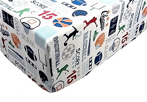 Algopix Similar Product 4 - Sports Scoreboard Shuffle FITTED SHEET