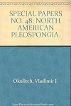 North American Pleospongia, (Geological Society of America. Special papers)