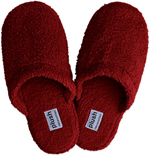 Plush Signature Slippers - 100% Soft Micro-fleece House Slippers