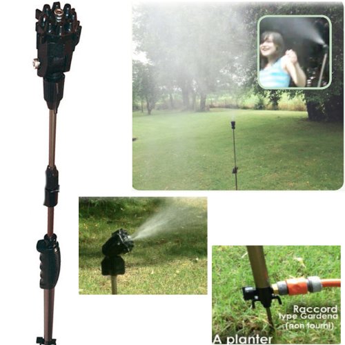 Brumisateur d'extérieur 25 litres /heure - A planter - + fonctions pulvérisateur
