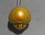 Nintendo Wii New Super Mario Toad Mushroom Figure Keychain with Projector~ Gold Mushroom