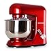 Klarstein TK2-Mix8-R Bella Rossa - Mélangeur (1200W, 5 l), rouge