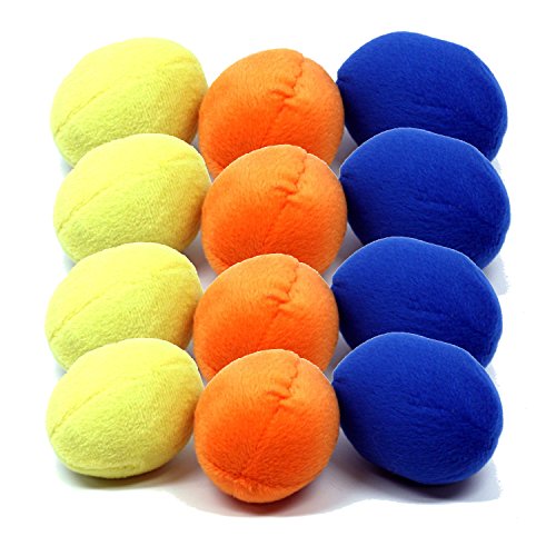 4 X Outward Hound 31016 Squeakin' Eggs Egg babies Replacement Dog Toys Squeak Toys 3-Pack, Large, Multicolor