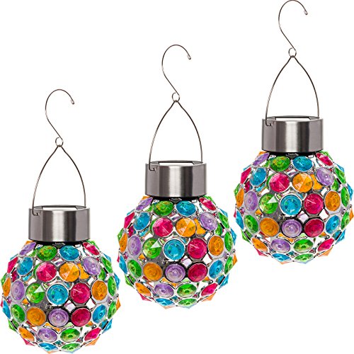 Algopix Similar Product 7 - GreenLighting 3 Pack Outdoor Solar