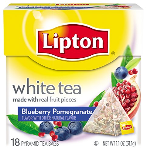 Lipton White Tea Pyramids, Blueberry Pomegranate 18 ct
