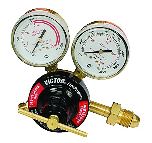 

Firepower 0781-9802 350 Series Medium Duty Acetylene Regulator with 300 CGA Fitting