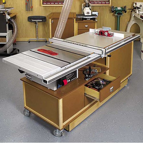 

Mobile Sawing & Routing Center: Downloadable Woodworking Plan