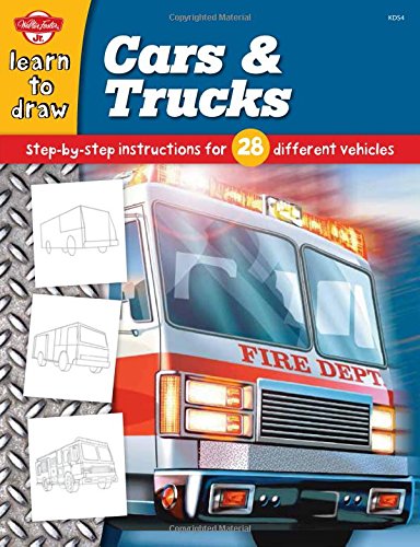 Cars & Trucks: Step-by-step instructions for 28 different vehicles (Learn to Draw)
