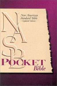 New American Standard '95 Pocket Bible: Burgundy Bonded Leather with Zipper