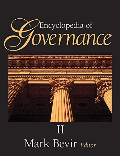 Encyclopedia of Governance by Mark Bevir