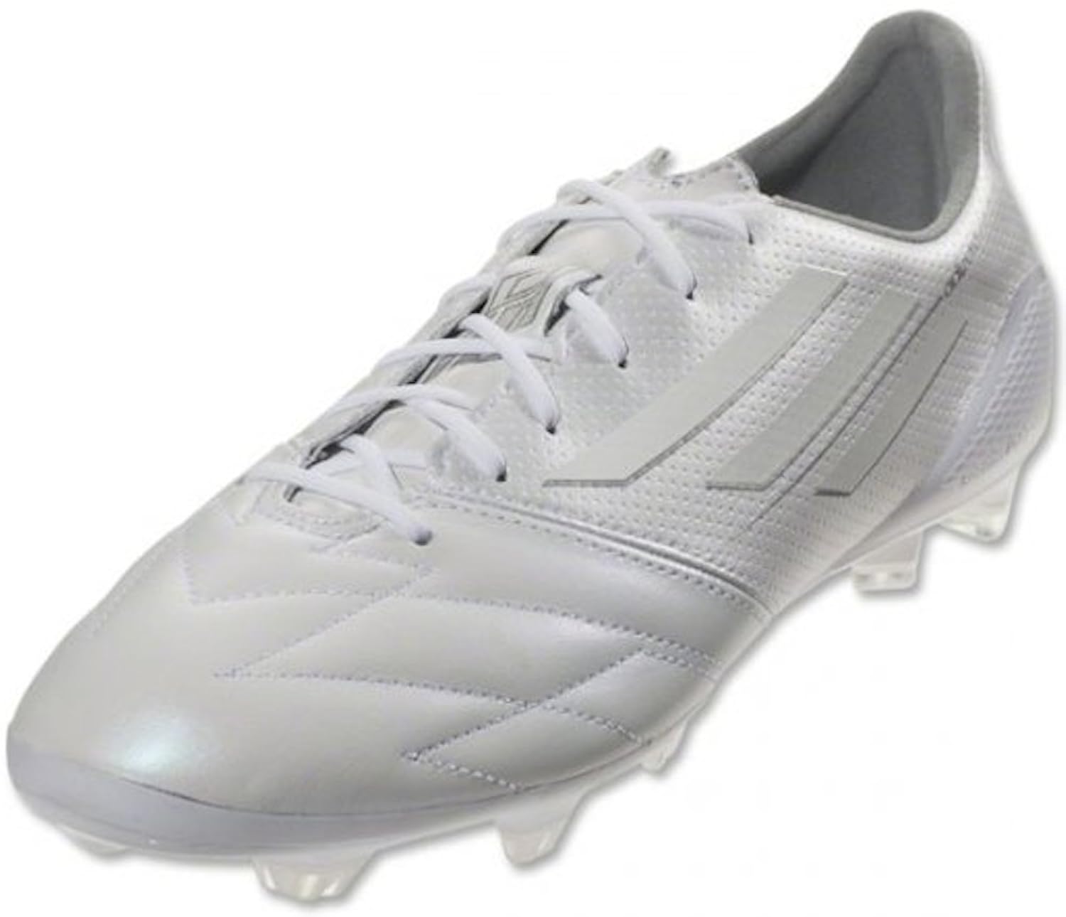 

adidas Men's F50 adizero FG (Lea) RUNNING WHITE/WHITE