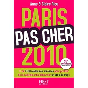 Paris pas cher 2010