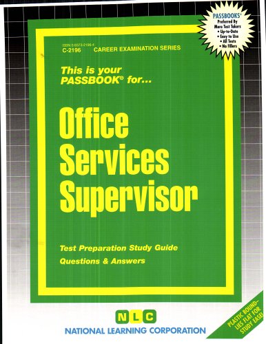 Office Services Supervisor by Jack Rudman