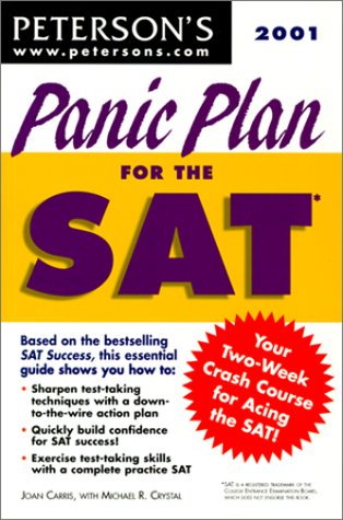 Panic Plan for the Sat 2001 (Arco Panic Plan for the SAT) by Joan Carris
