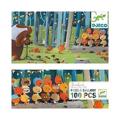 Forest Friends 100 Piece Gallery Puzzle