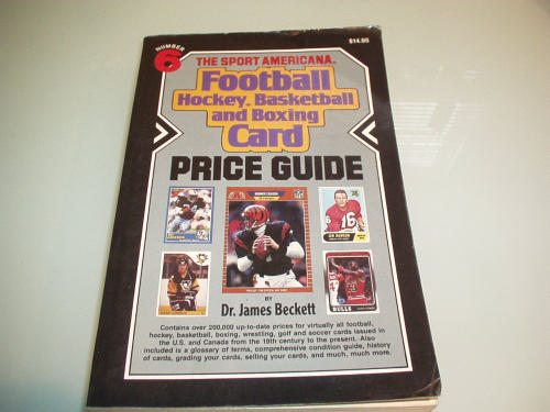 The Sport Americana Football, Hockey, Basketball and Boxing Card Price Guide, No 6 (Sport Americana Football Card Price Guide) by James Beckett