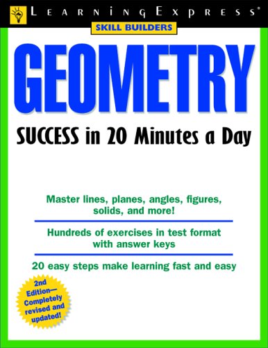 Geometry Success in 20 Minutes a Day by LearningExpress Editors